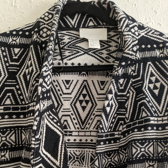 H&M Conscious Aztec Wrap Jacket - Picture 5 of 10